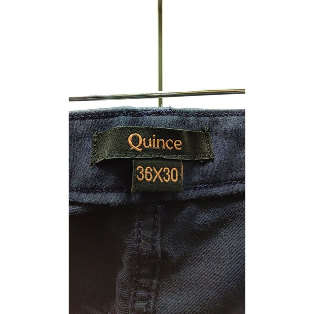 Quince Men Comfort Stretch Traveler 5-Pocket Pants - Straight Deep Navy 36X30 - Picture 3 of 3
